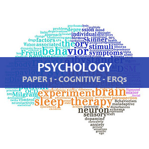 IB PSYCHOLOGY SL/HL COGNITIVE ERQs 